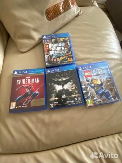 Диски на приставку ps4