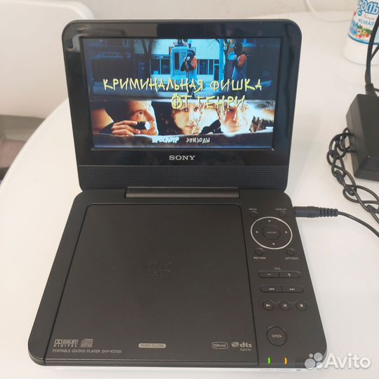 Sony портативный двд-плейер