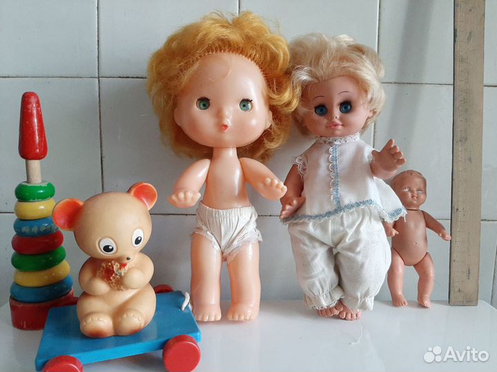 Куклы, пупсы, игрушки СССР, гдр