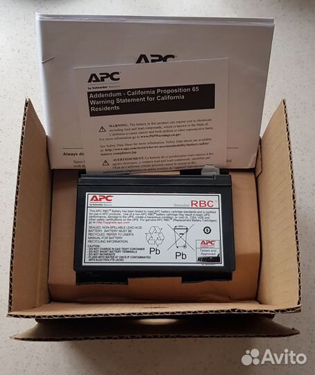 Аккумуляторная батарея для ибп apc