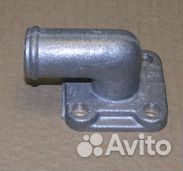 Патрубок нш-32 (угол 90 гр. без резьбы) кривой под