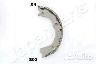 Колодки тормозные стояночного тормоза зад