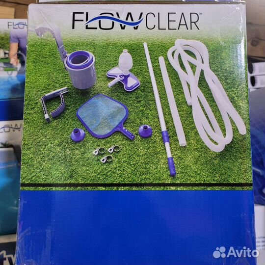 Швабра пылесос в бассейн, скиммер, наборы чистки