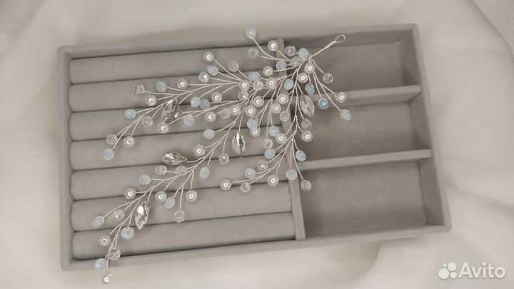 Украшение для волос свадебное