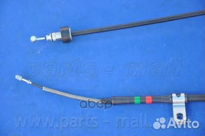 Трос стояночного тормоза зад прав click(TB