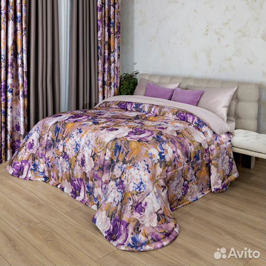 Покрывало Медина сирень на кровать