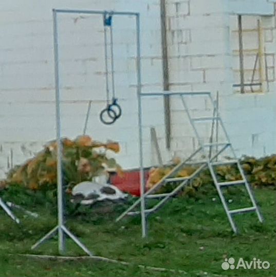 Качели, турник