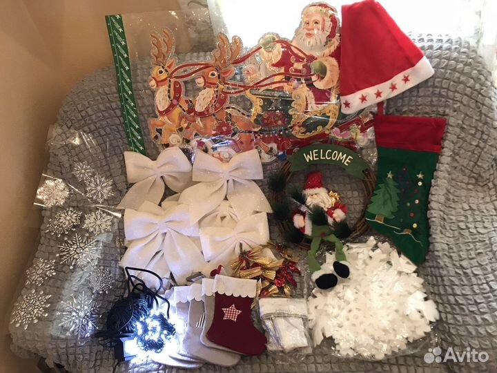 Новогодний декор и елочные игрушки