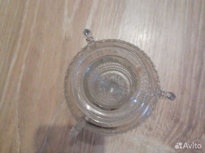 Старинная лампада подвесная (стекло)