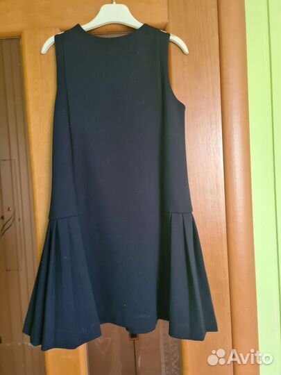 Комплект школьный синий дев.8-9 лет