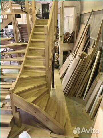 Лестница из дерева / Изготовление лестниц
