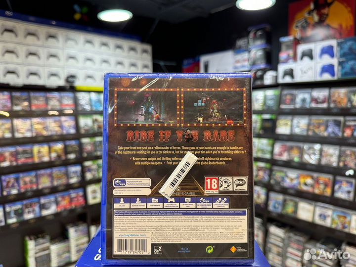 Игры для PS4: Until Dawn: Rush of Blood VR