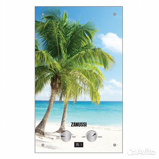 Газовая колонка Zanussi GWH 10 Fonte Glass Paradis