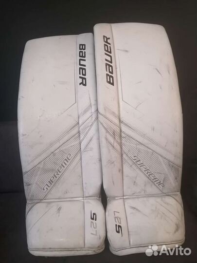 Вратарские щитки bauer Jr large