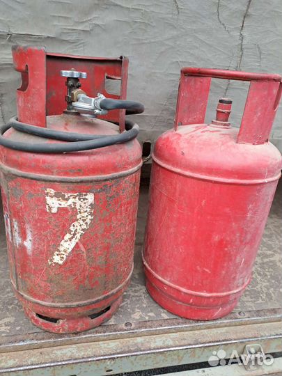 Баллон пропана 5 л, 27л, 50л бу