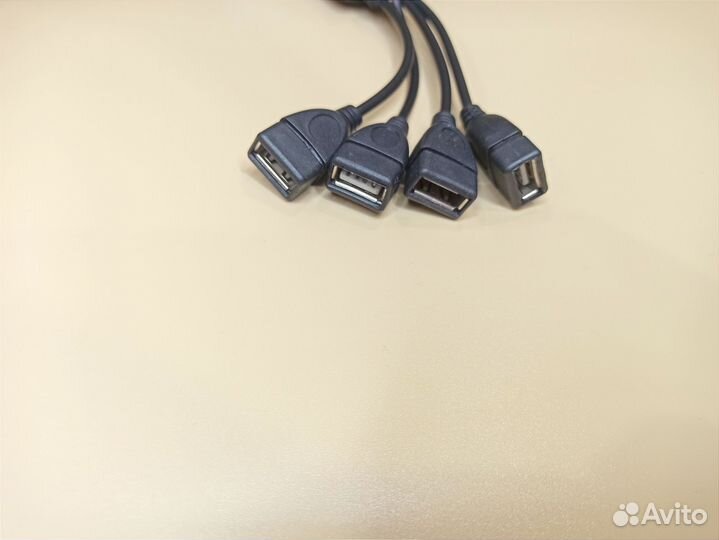 Usb разветвитель Kreolz на 4 гнезда удлинитель