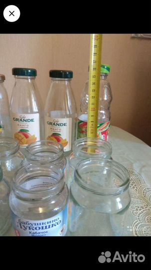 Банки стеклянные разные