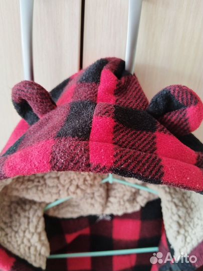 Комбинезон флисовый 80-92р