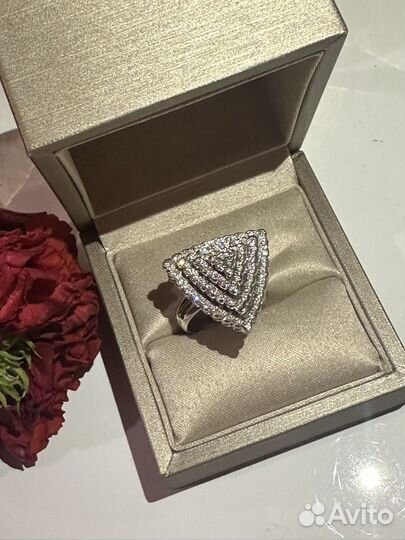 Кольцо бриллиант 585 проба