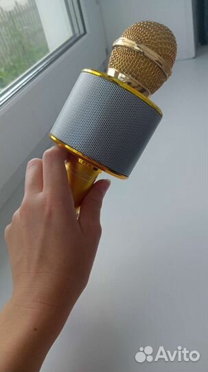 Караоке микрофон детский