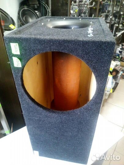 Короб под саб на трубе 12 дюймов