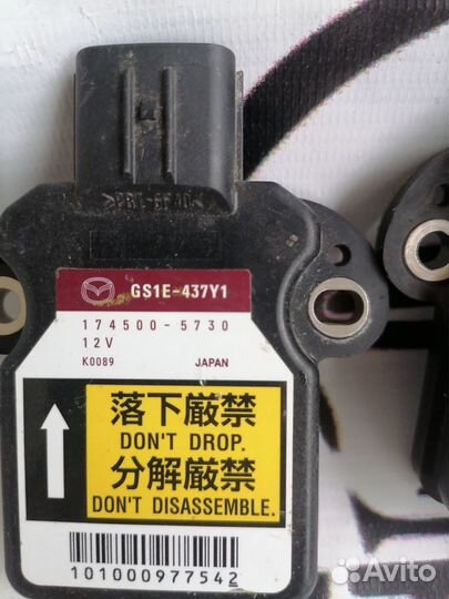 Датчик ускорения mazda 6gh