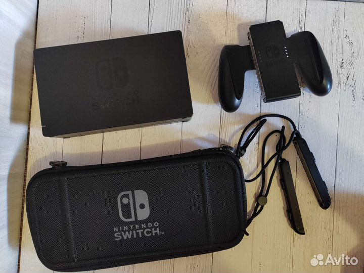 Nintendo switch rev 2 с кучей игр