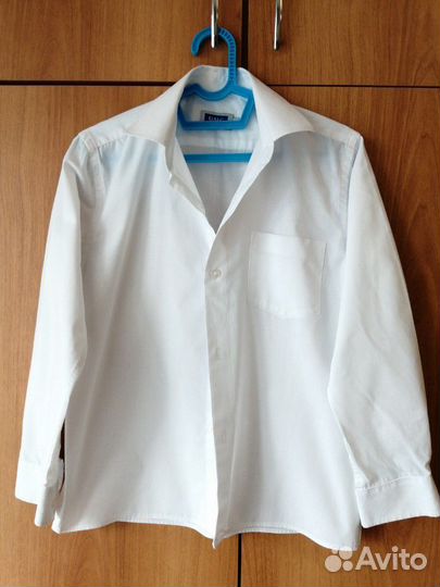 Рубашки белые для мальчика