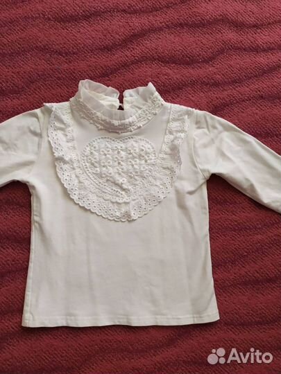 Блузка для девочки 122 128