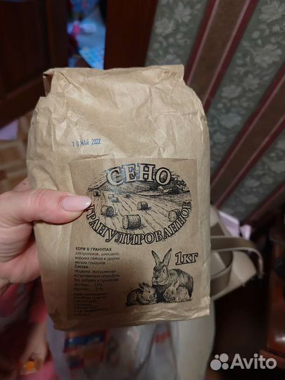 Корм для декоративных кроликов