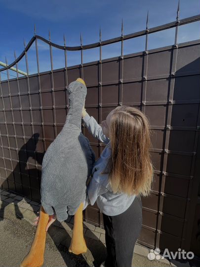 Гусь обнимусь мягкая игрушка