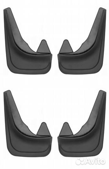 Брызговики универсальные -комлект 4шт