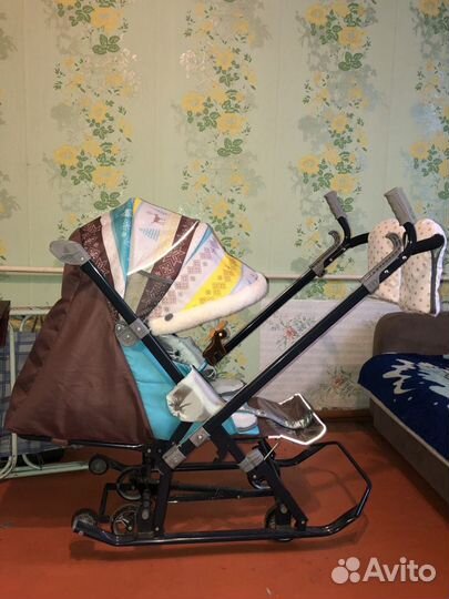 Санки с колесами