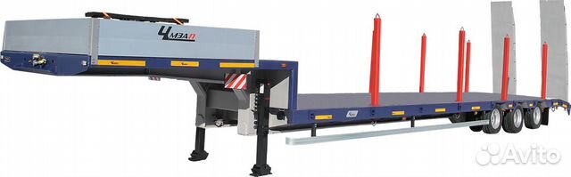 Полуприцеп трал (тяжеловоз) ЧМЗАП 99064-100-02, 2023