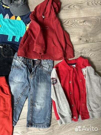 Вещи большим пакетом на мальчика 68 74