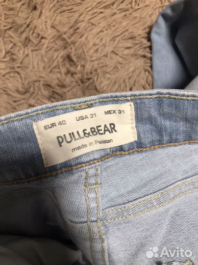 Джинсы pull and bear
