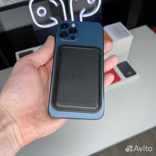 Магнитный кошёлек MagSafe Leather Wallet