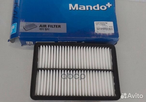 Фильтр возд. hyundai tucson (JM) /KIA sportage