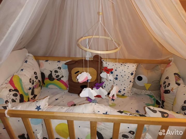 Детская кровать качалка