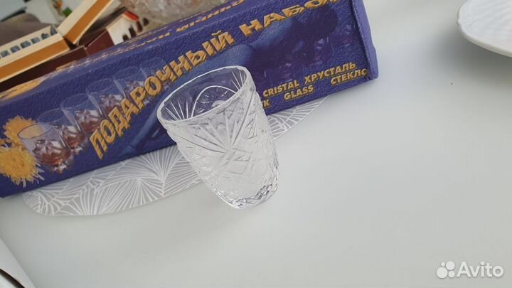 Хрустальные рюмки СССР