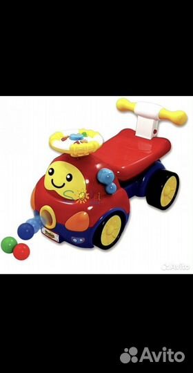 Машинка-каталка бомбардир