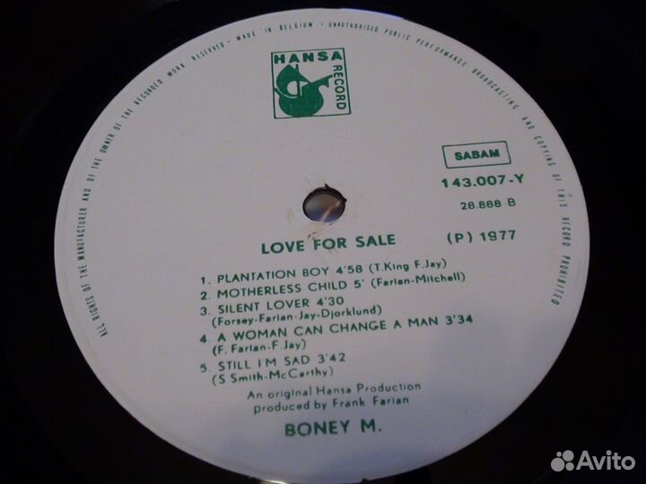 Boney M. Bad Boys blue - 5LP