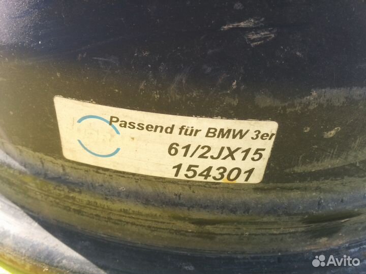 Диски R15 BMW бмв E46