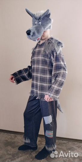 Костюм гуся, вороны, волка, дедушки, деда, Пушкина