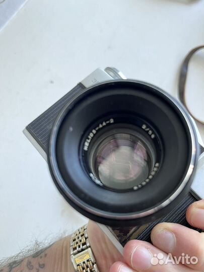 Плёночный фотоаппарат Зенит-Е с обьективами