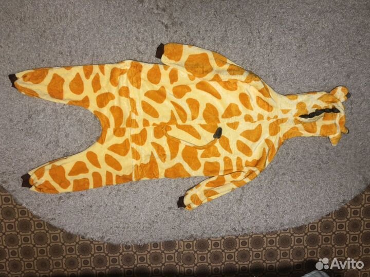 Пижама кигуруми жираф