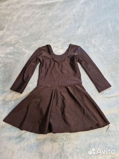 Купальник гимнастический черный