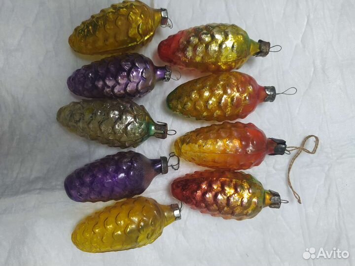 Елочные игрушки СССР