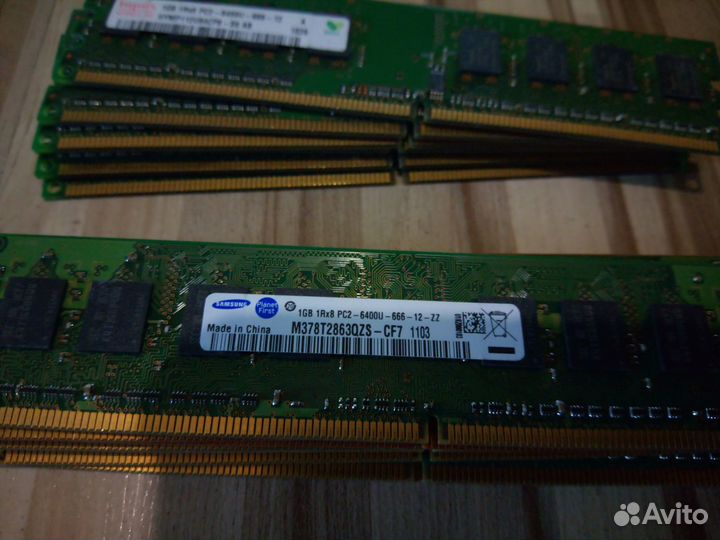 Оперативная память ddr2 Samsung 1gb