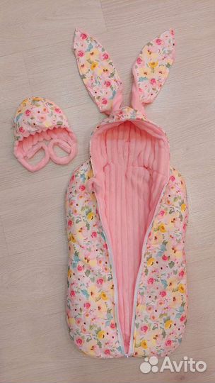 Кокон- пелёнка для девочки